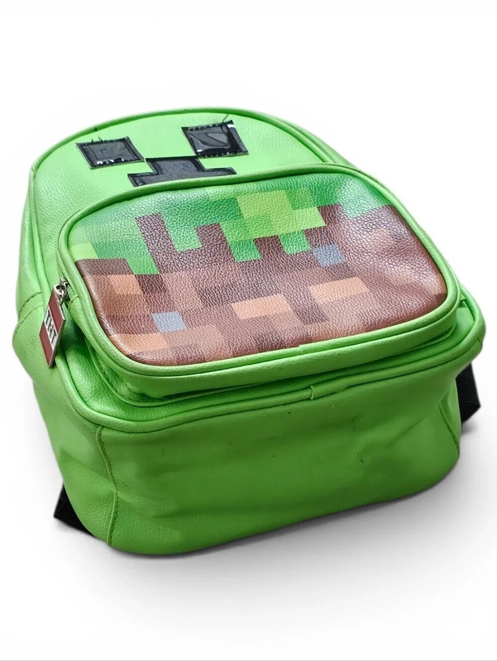 Minecraft Creeper Mini Backpack Green Gaming Backpack